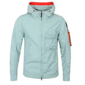 Mens Parajumpers Nigel Hooded Jacket in Stylish Mineral Green