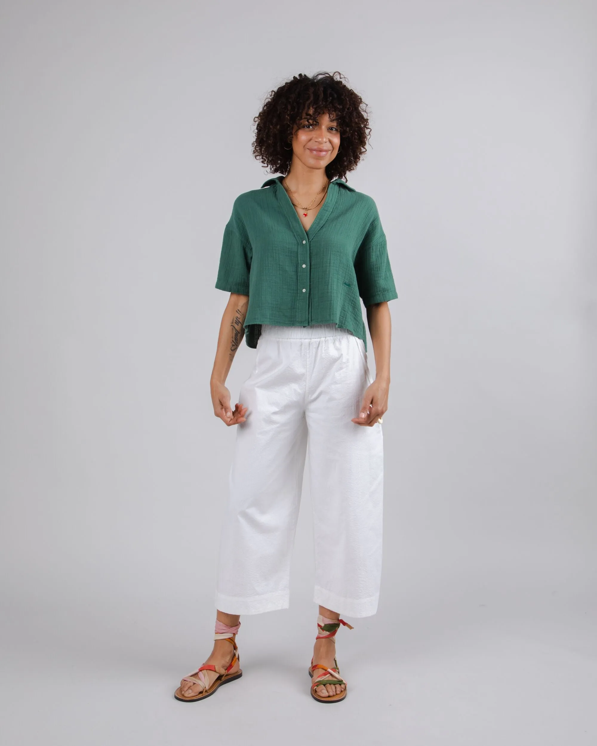 Picnic Oversized Pant White