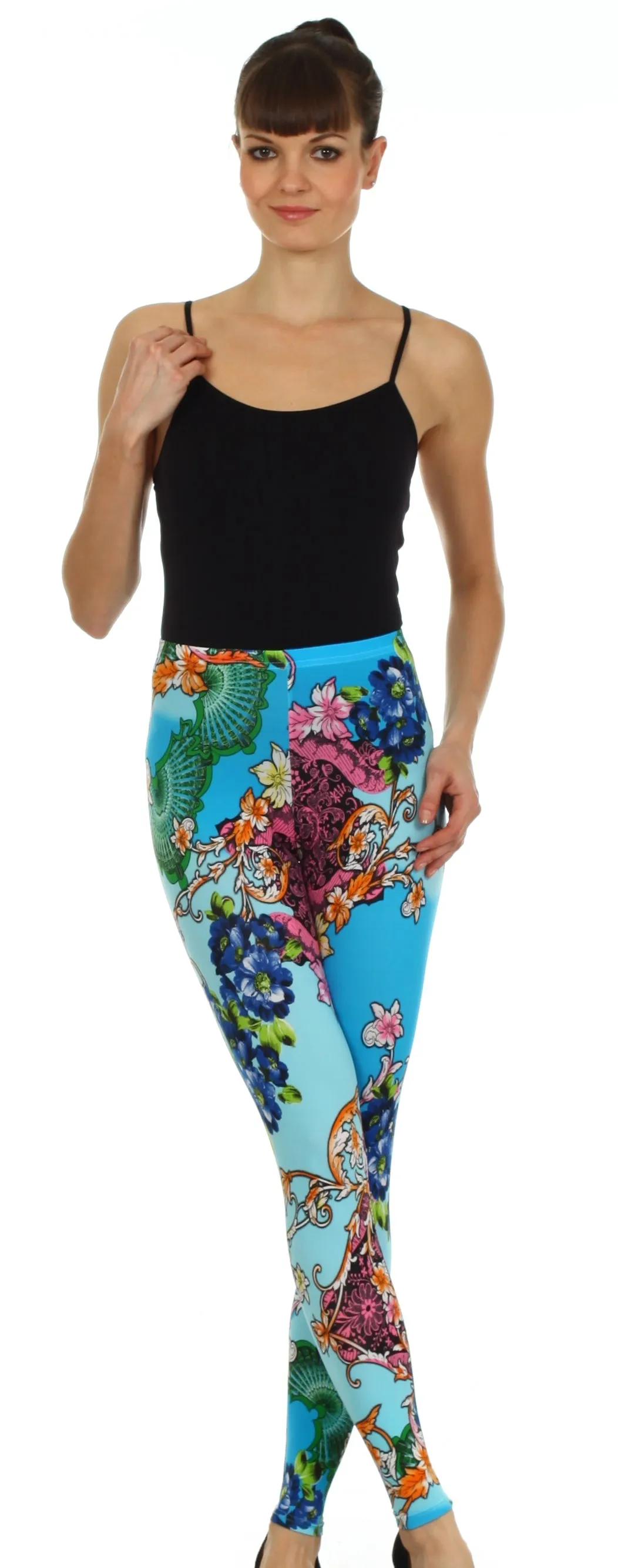 Sakkas Graphic Print Fashion Leggings