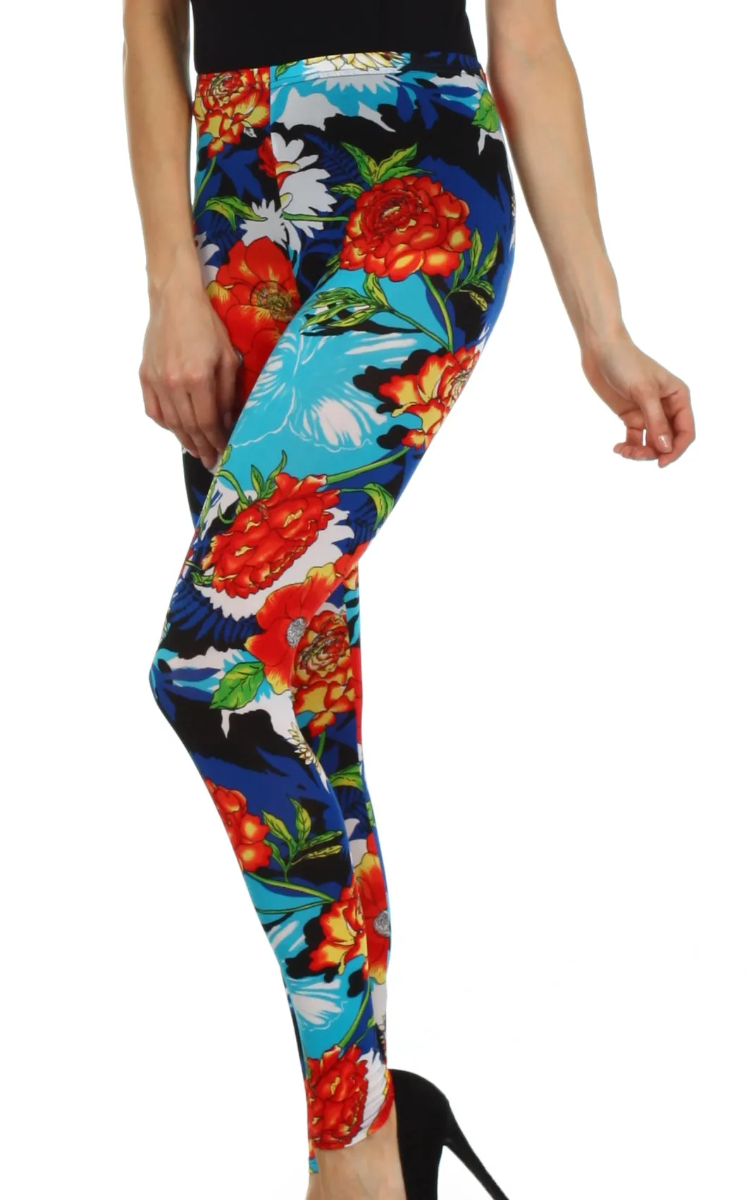 Sakkas Graphic Print Fashion Leggings