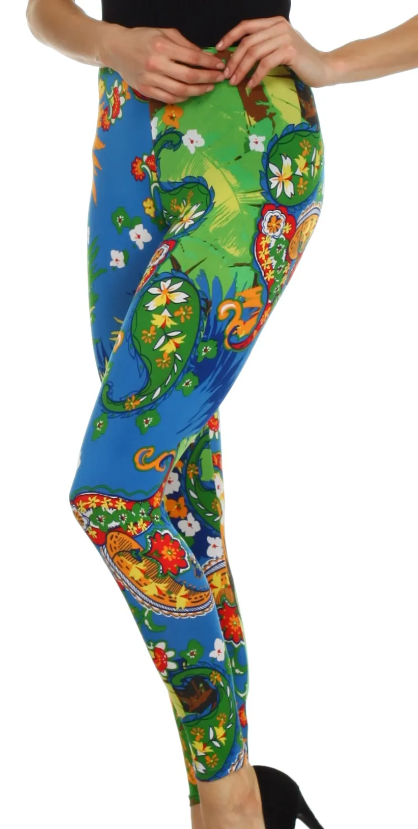 Sakkas Graphic Print Fashion Leggings