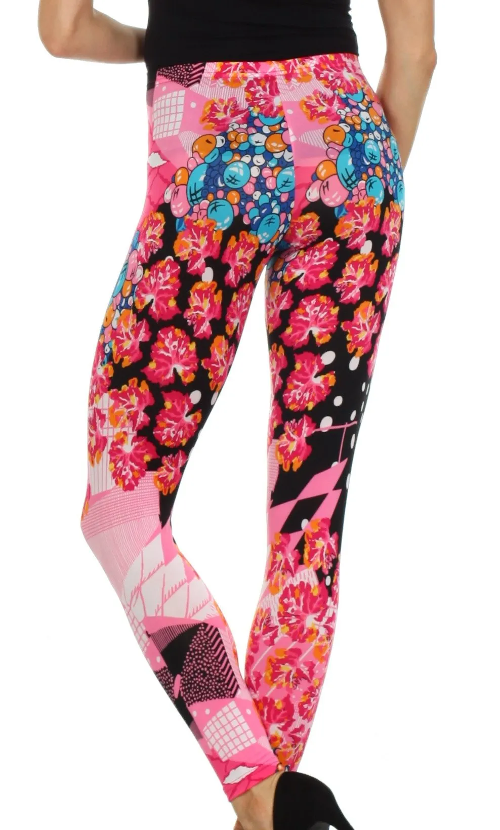 Sakkas Graphic Print Fashion Leggings