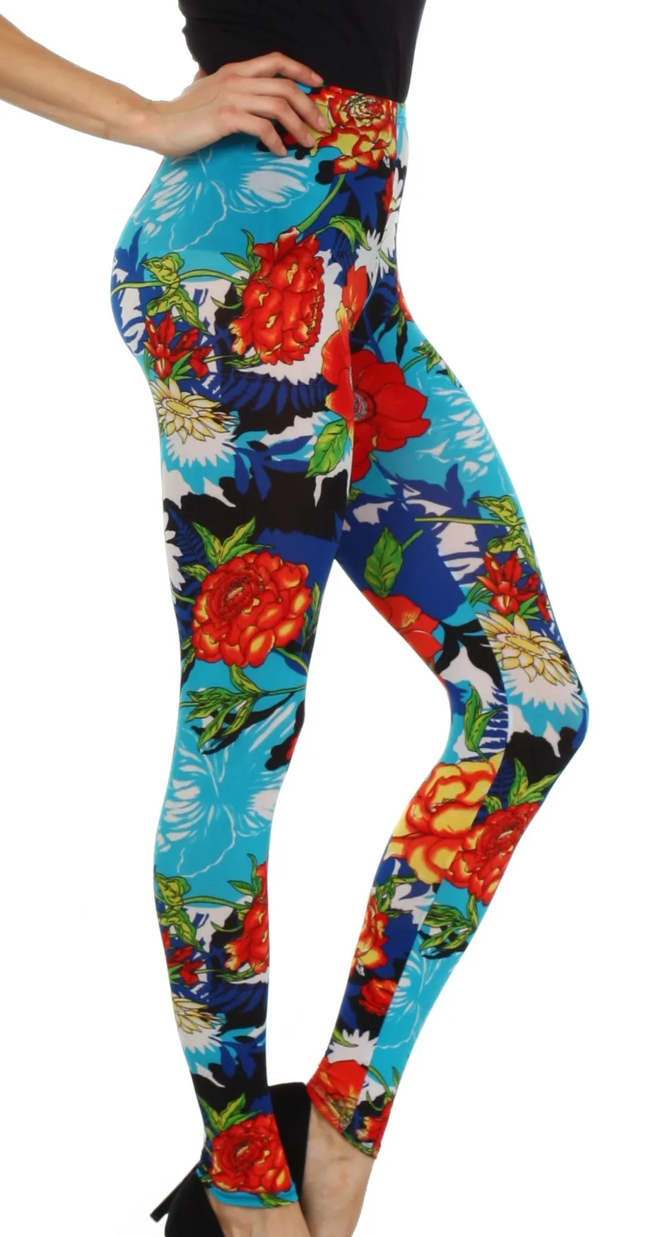 Sakkas Graphic Print Fashion Leggings