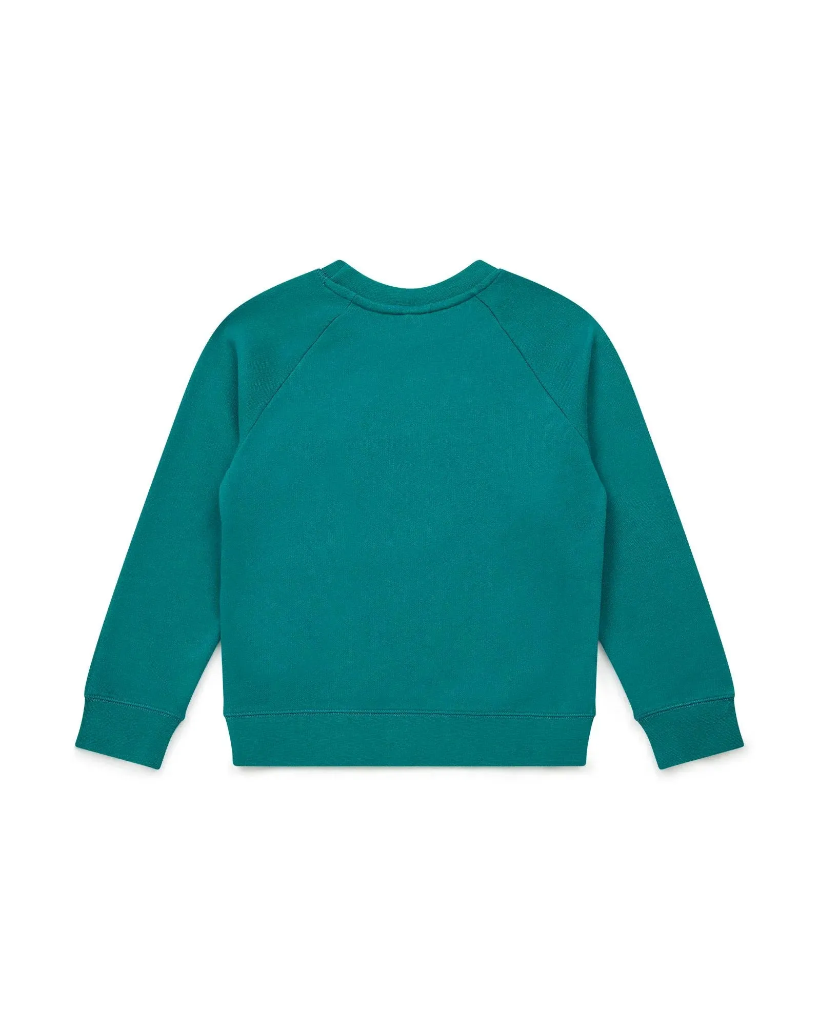 Santa's Road Trip Fleece Sweatshirt in River Green