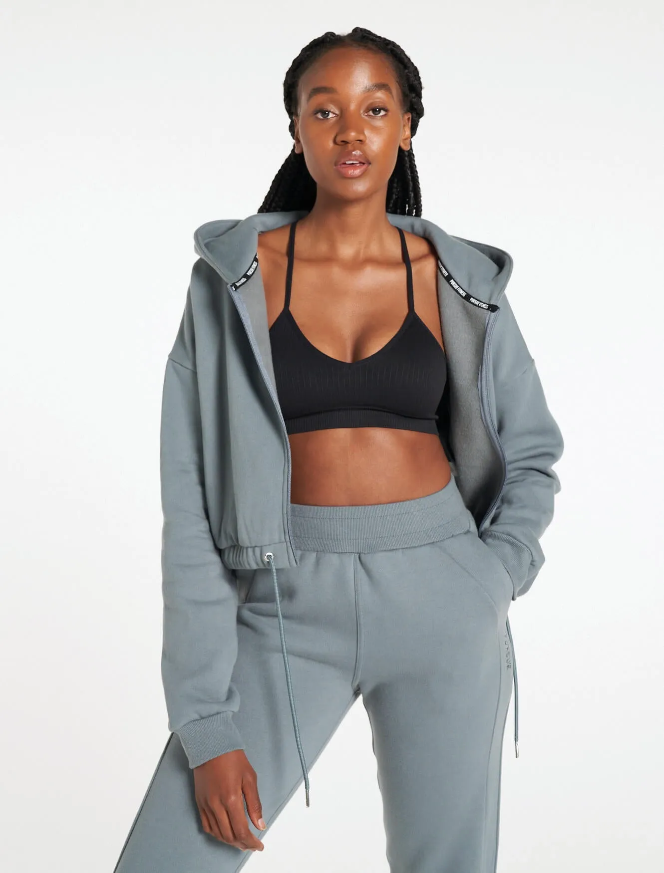 Select Crop Jacket - Teal