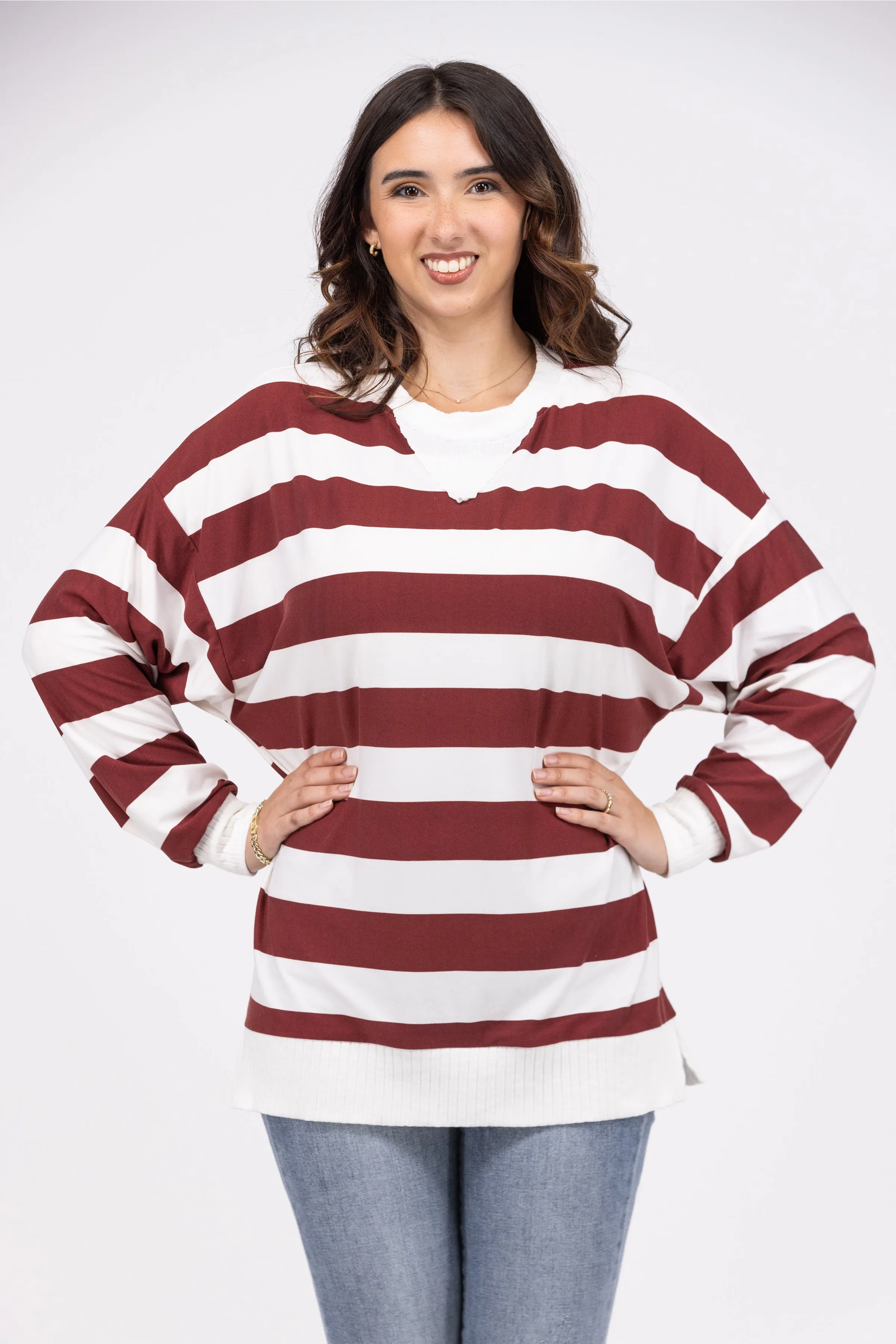 Stripes All Day Sweater