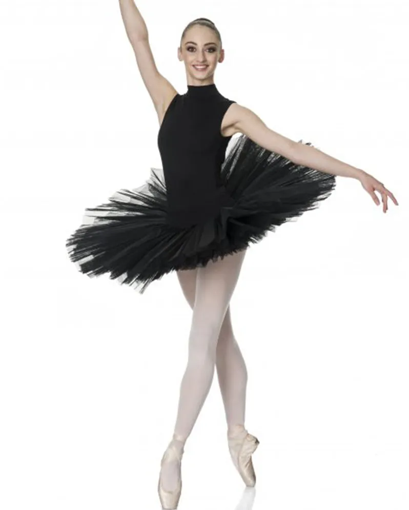 Studio 7 Half Tutu (Practice), Black, Adults, ADHT01