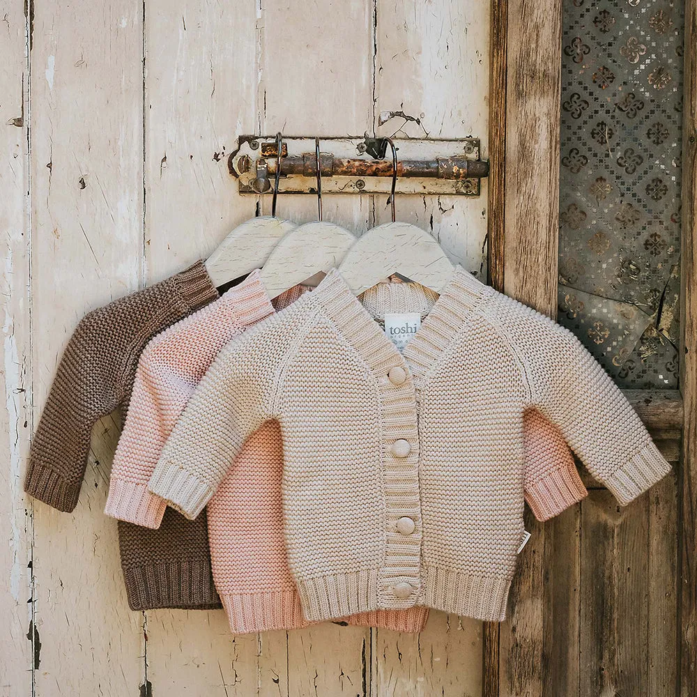 Toshi Organic Cardigan Andy Cocoa