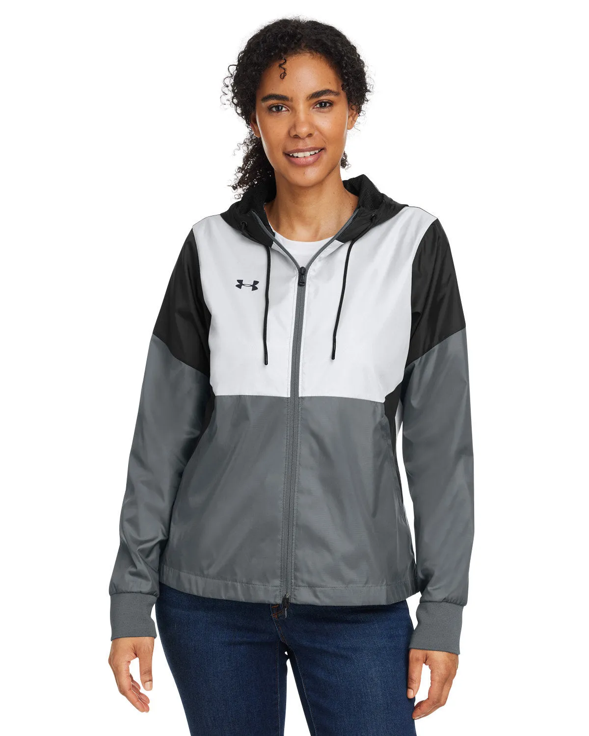 Under Armour Ladies Team Legacy Branded Jackets, Black