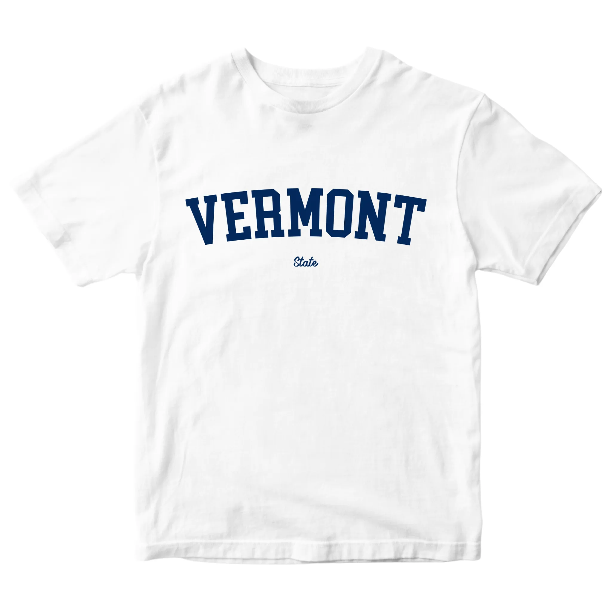 VERMONT (navy), BABY TEE - HVID