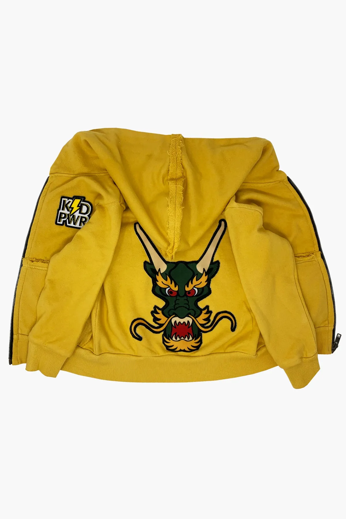 Wee Monster Dragon Zip Kids Hoodie Sweatshirt