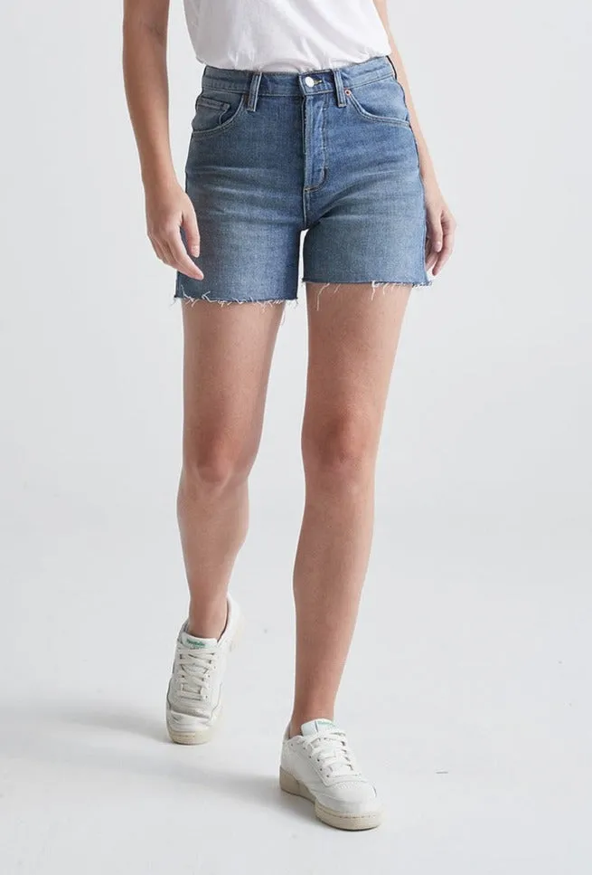 Women's Midweight Denim High Rise Short